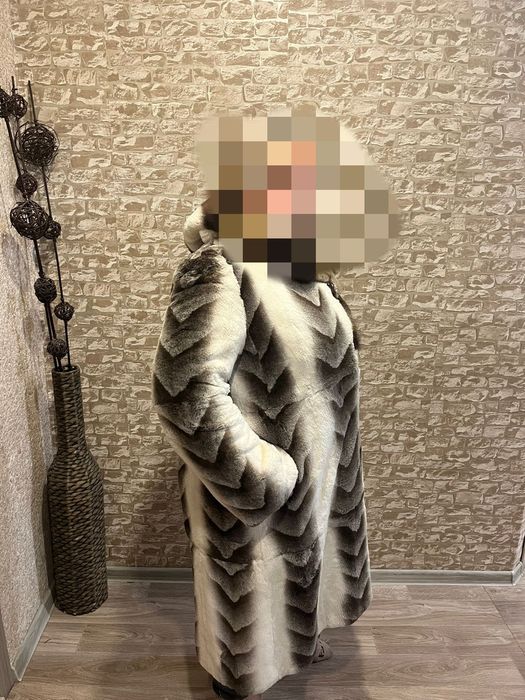 Шуба из меха бобра