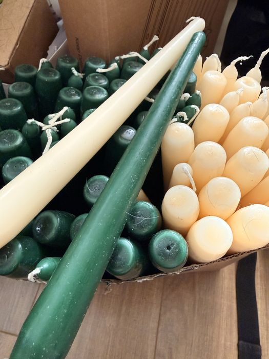 Свещи 10 бр - 24 см