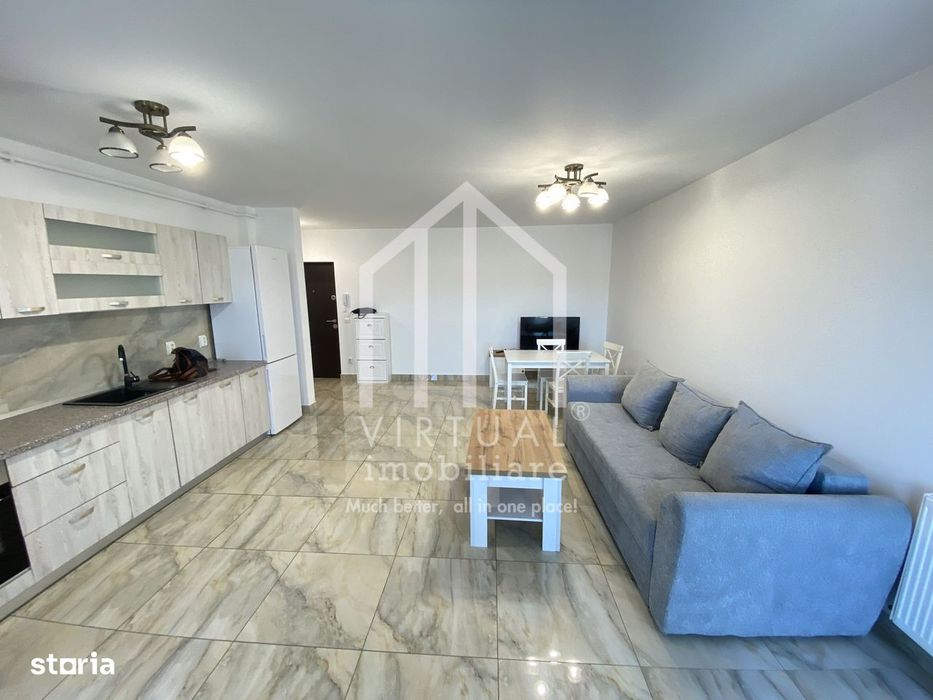 Apartament de inchiriat in City Residence Sibiu, cu 2 camere de 50 mp