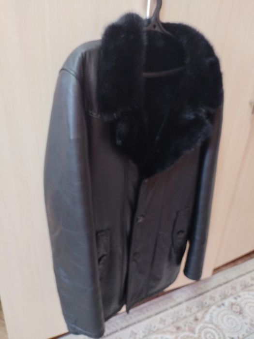 Дубленка кожаная 50р