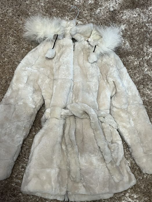 Cojoc blana naturala xs