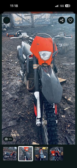 KTM EXC 2007 450 4T