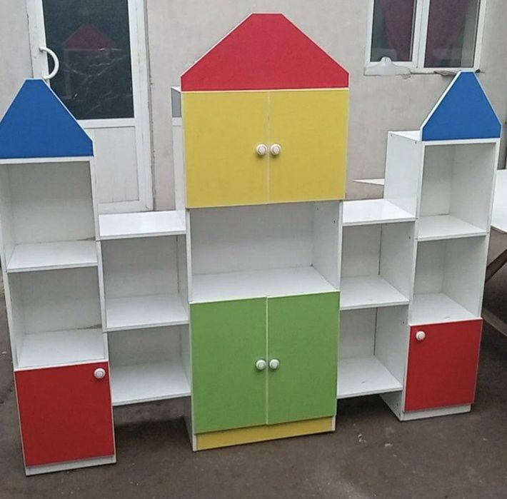 Детские шкафы домики для детский сада