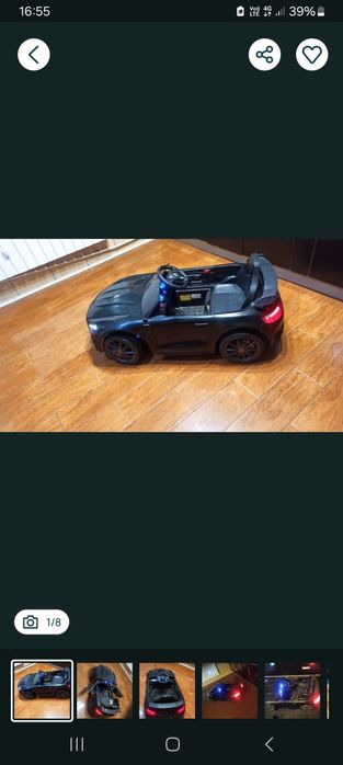 Vand mașinuța pentru copi Audi
