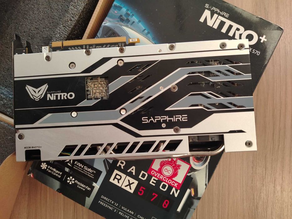 Видеокарта 4Gb Radeon RX570 SAPPHIRE NITRO+