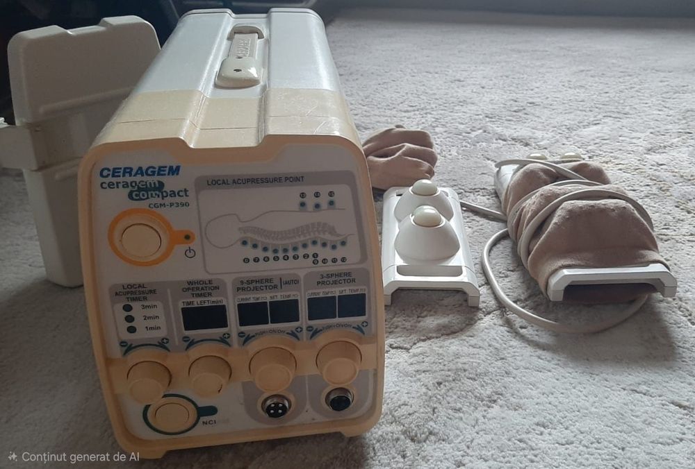 Aparat Ceragem Compact CGM-P390 termomasaj și presopunctură