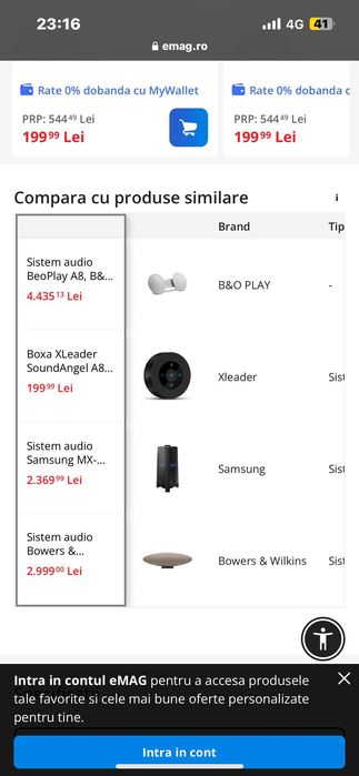 Bang&Olufsen BEOPLAY A8 GRI