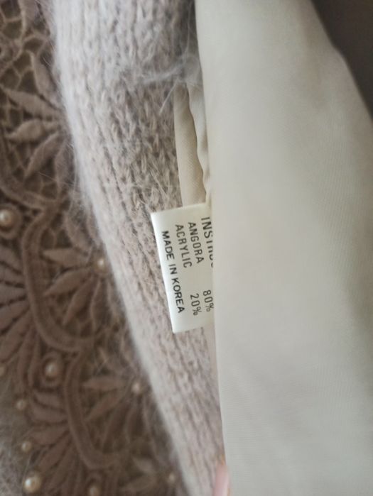 Красивая новая кофта ангорка.Корея. р 52-54