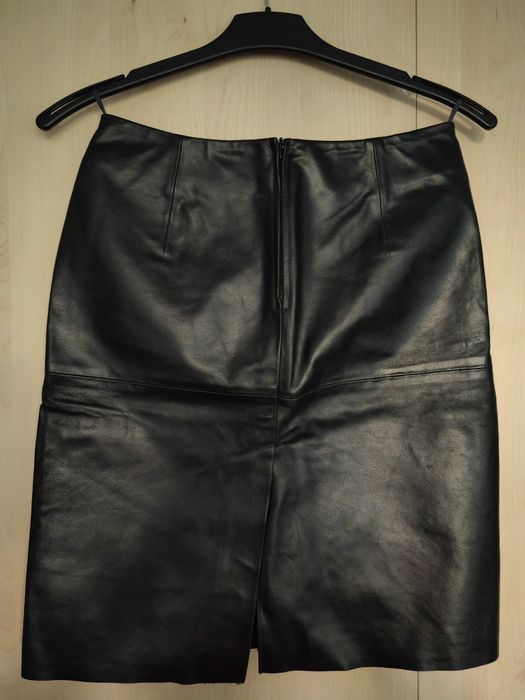 Fusta piele United Colors of Benneton