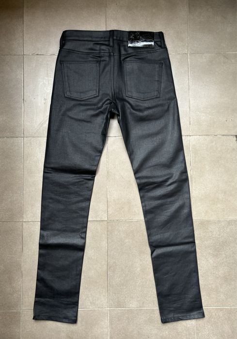 Naked & Famous Denim – Black Waxed Jeans
