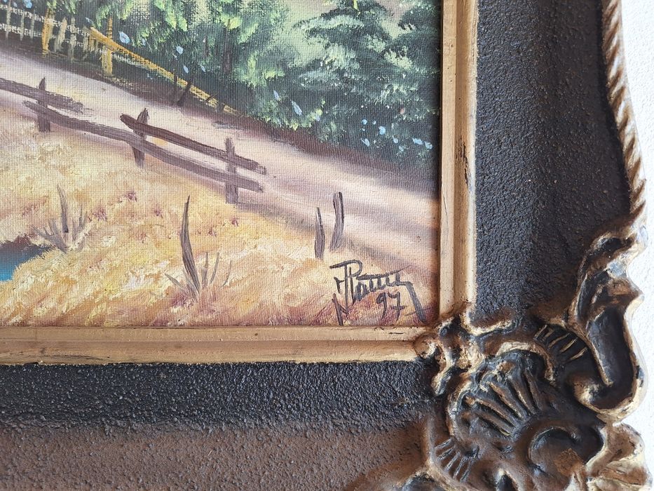 Tablou pictat manual