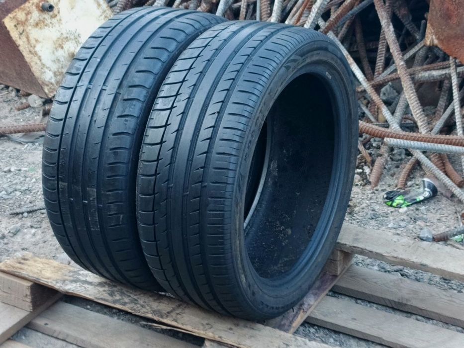 215/45/17 пара летних шин