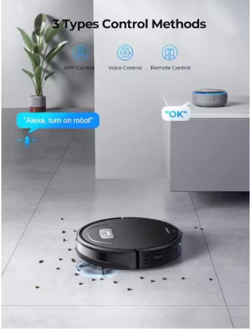 Robot Aspirare + Mop, Laresar Evol 3, 4500PA, 450ml, 3200mAh, Nou