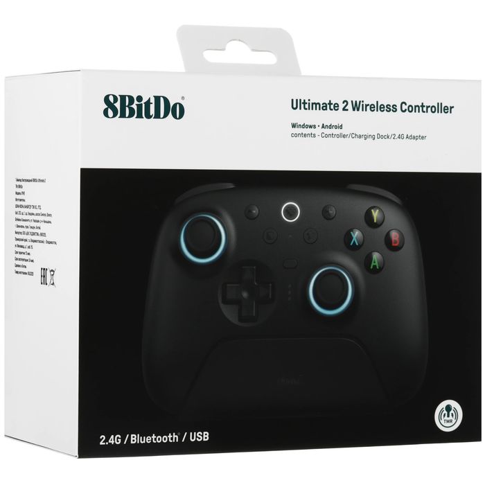 8BitDo Геймпад Ultimate 2 Wireless Controller, Bluetooth