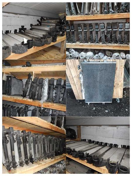 Водни климатични радиатори за парно и интеркулери от Мерцедес