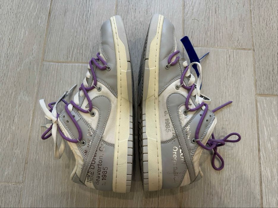 Off-White Dunk Low purple