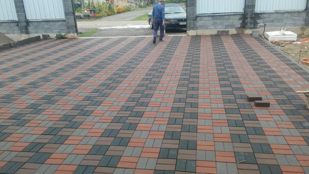 Брусчатка,тротуарная плитка.