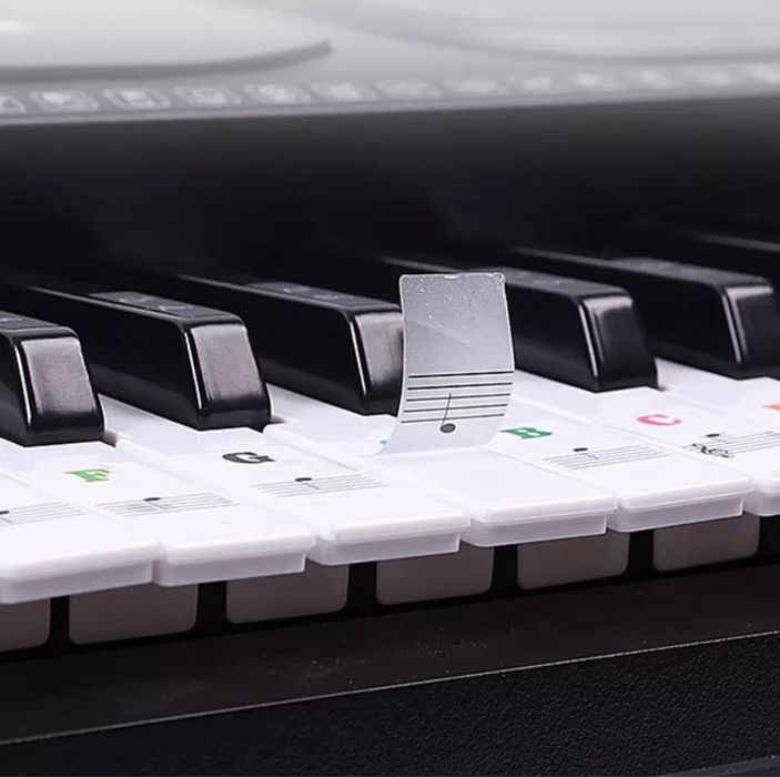 Стикери за пиано/синтезатор и китара.