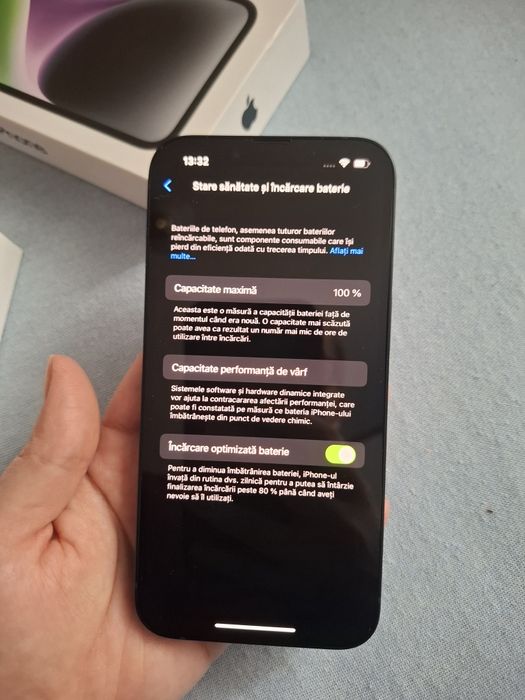 Iphone 14 128 gb neutilizat  culoare navy blue