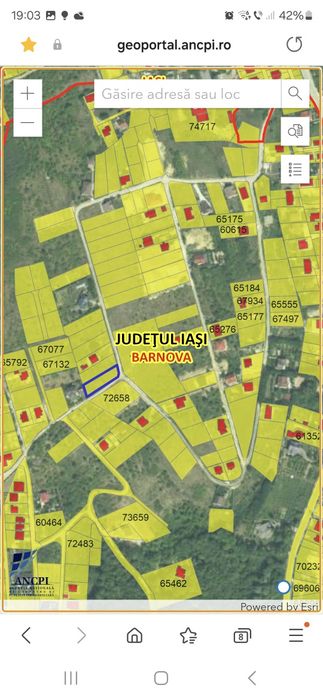 Teren intravilan Barnova - Iasi