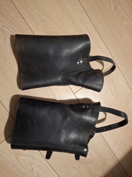 Jambiere, ghetre piele militare moto echitatie