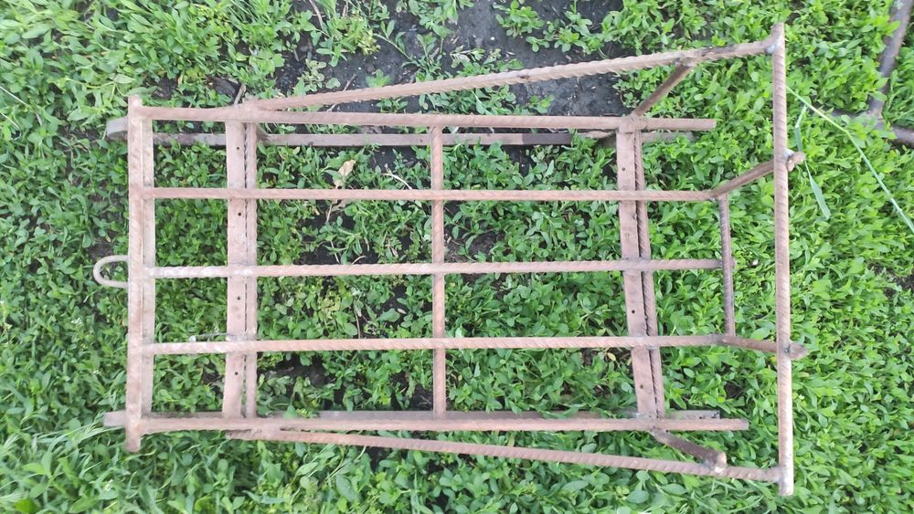 Сани из арматуры