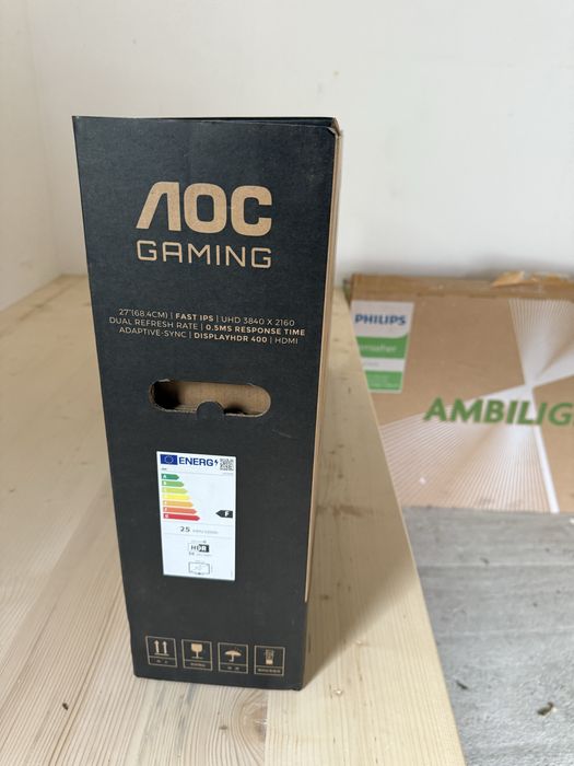 aoc gaming monitor u27g4R display hdr 400 nou sigilat