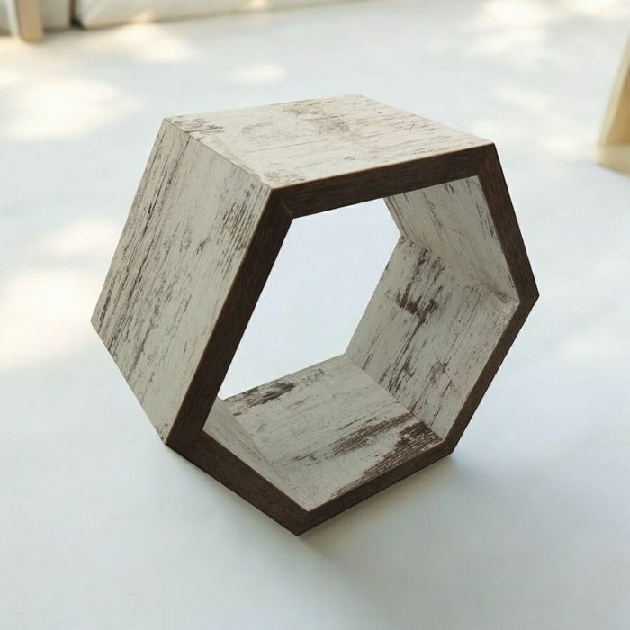 Етажерка,шестоъгълник,пчелна пита,полица,шестостен,декорация,хексагон