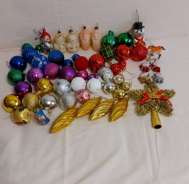 ёлочные игрушки. Есть 5 из СССР