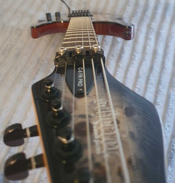 Schecter C-6 FR PRO 2021 - Charcoal Burst