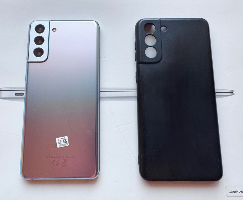 Samsung S21 Plus 5G Phantom Silver Impecabil 128 Gb Dual Sim