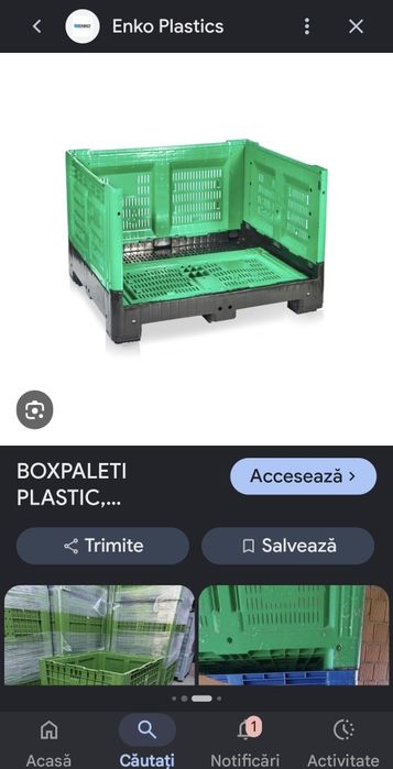 Boxpalet plastic