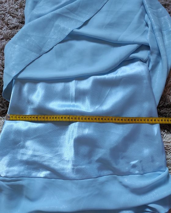 Rochie lunga albastru deschis