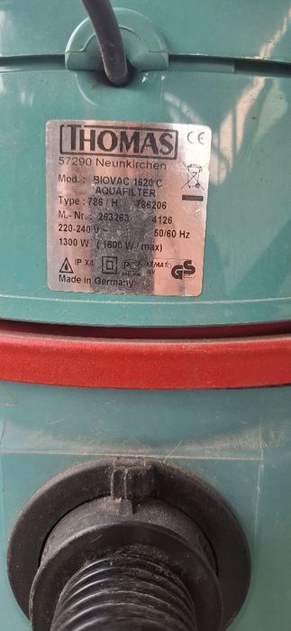 Пылесос Thomas Biovac 1620C Aguafilter