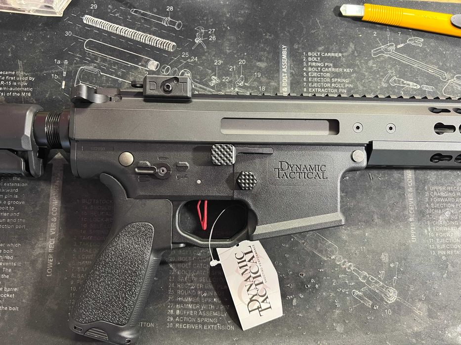 Нова Еърсофт Реплика DYTAC Warlord Ultra Lite M4 Carbine AEG Cerakote™