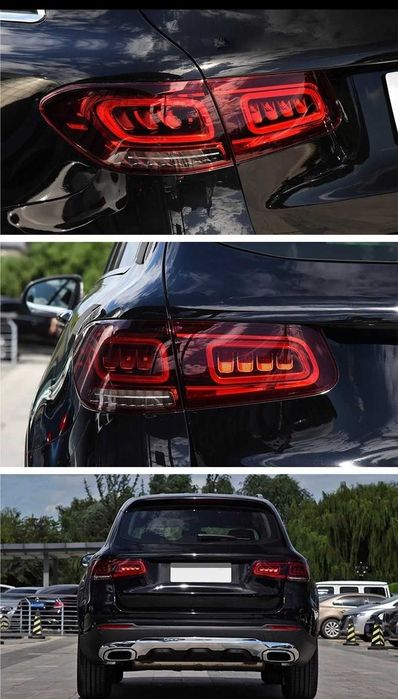 Тунинг LED Стопове за Mercedes GLC W253 (2015-2019) Facelift Vision