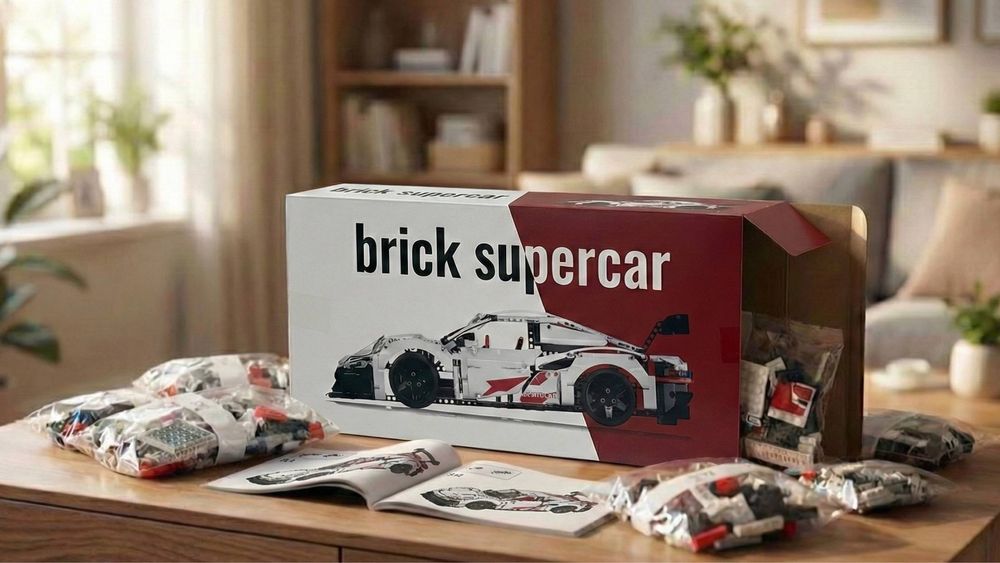 Lego Porsche 911 , Lamborghini , BMW S1000RR , G class и Jack Daniels