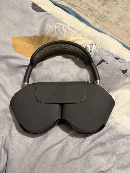 Casti over ear Apple AirPods Max culoare space Grey plus husa original