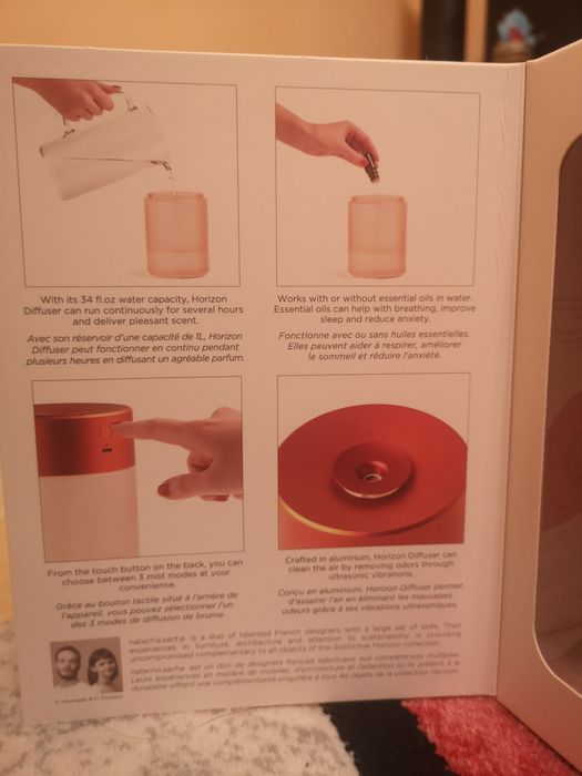 Umidificator Lexon horizon diffuser aromotherapy umidificator