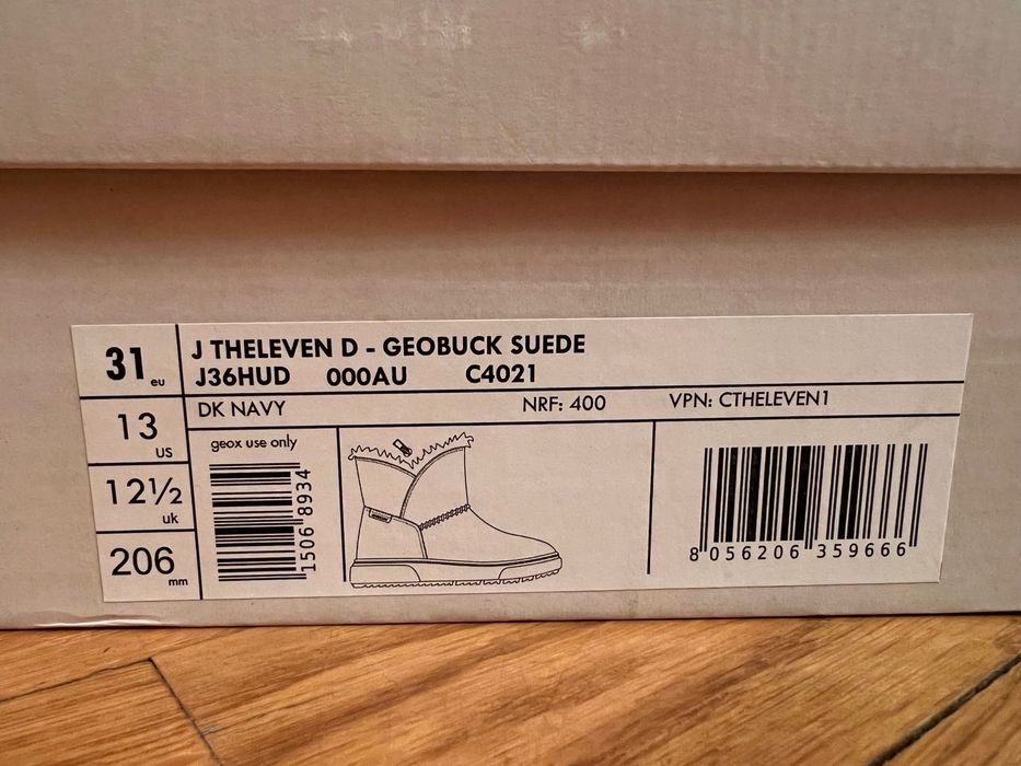 Geox cizme de iarna copii 31 noi