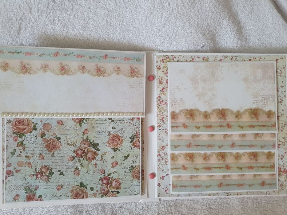 Album foto scrapbook "Pink Christmas"