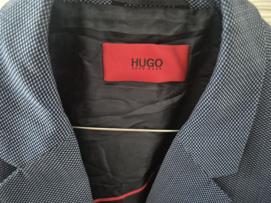 Sacou Hugo Boss, albastru, nou, mărimea 52 ( M/L)L