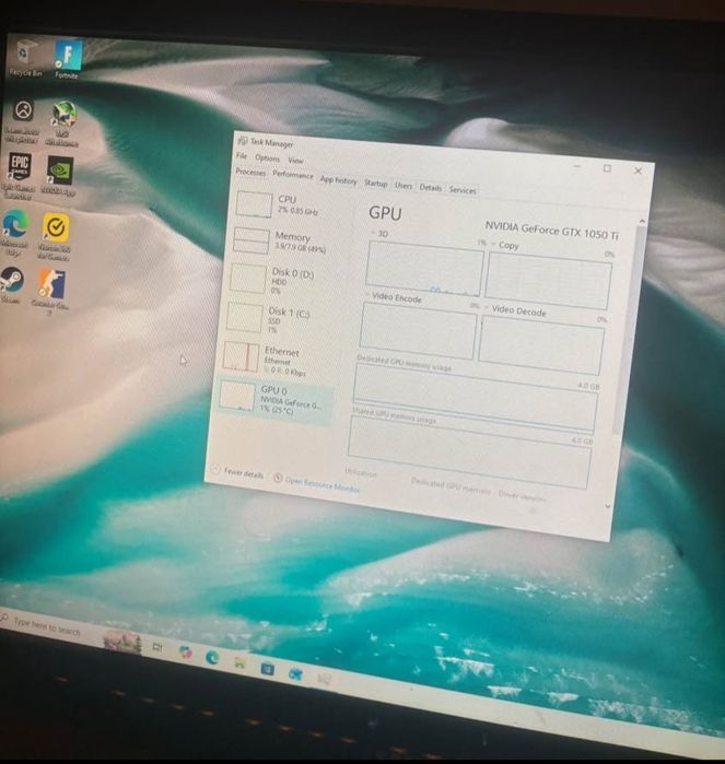 PC gaming I5 6500 GTX1050TI