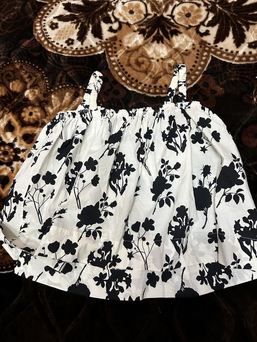 Летняя кофточка на лямках