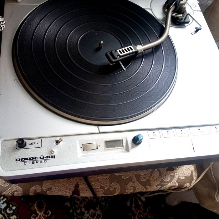 Орфей пластинки проигрыватель