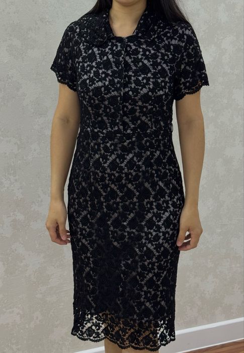 Платье черная для корпоратива