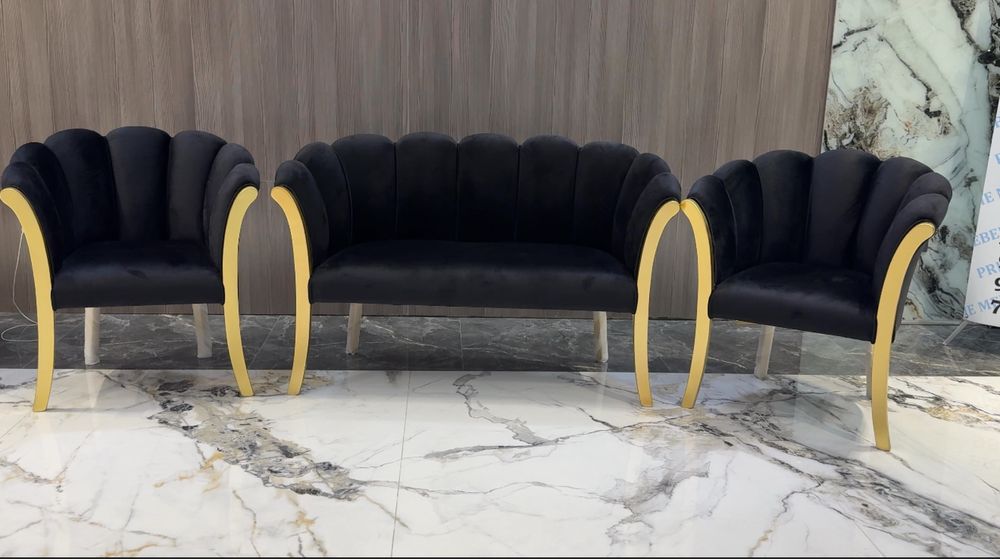 Ramashka modeli divan va kreslo to‘plami