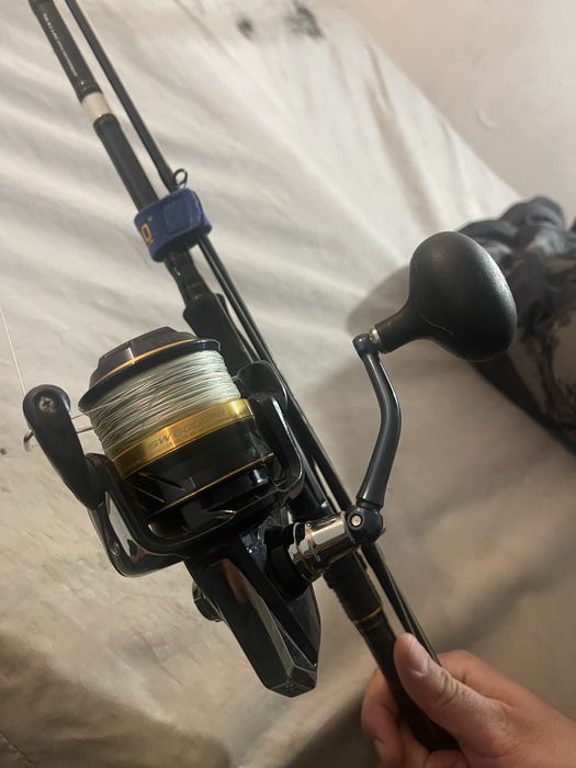 Сомски тъкъм Savage Gear SG2 и Shimano Spheros 6000