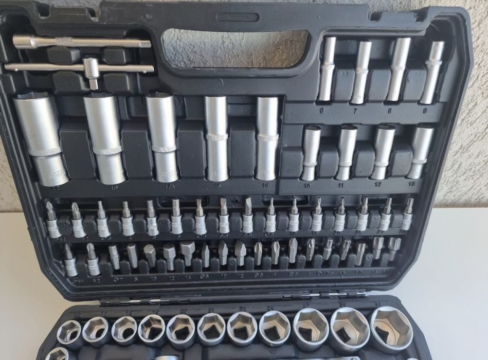 Професионален комплект гедоре 108 Части KRAFTROYAL