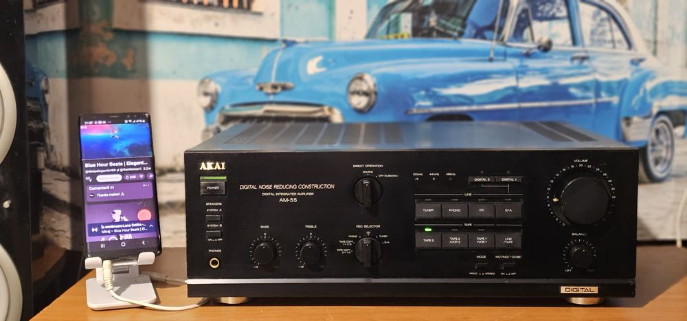 Akai AM 55 statie audio - amplificator